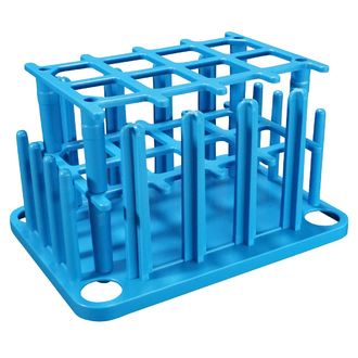 TEST TUBE RACK & DRAIN HOLDS 8x25mm TUBES