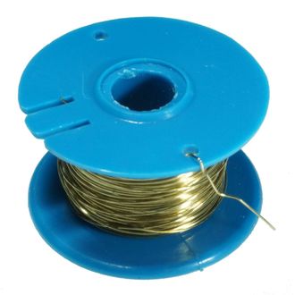 TENSILE TEST M/C WIRE BRASS 25g REEL 0.32mmD 30swg