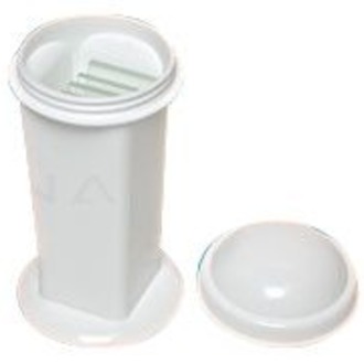 JAR STAINING COPLIN POLYPROPYLENE WITH SCREW CAP