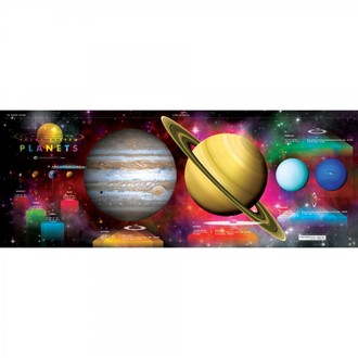 CHART GENERAL SOLAR SYSTEM PLANET POSTER