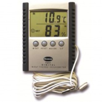 HYGROMETER/THERM DIGITAL INDOOR/OUTDOOR SENSORS