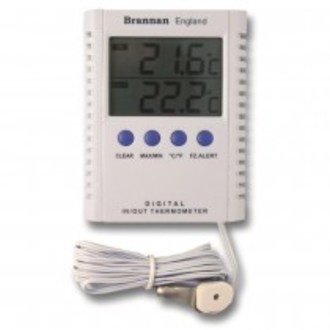 THERMOMETER MAX MIN DIGITAL INDOOR 0+50 OUTDOOR -50+70