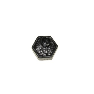 WEIGHT HEXAGONAL WITH RING CAST IRON  200gm