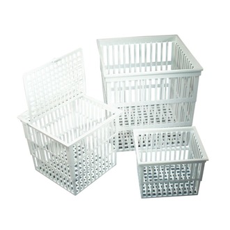 BASKET TEST TUBE POLYPROPYLENE 160x160x160mm WITH LID