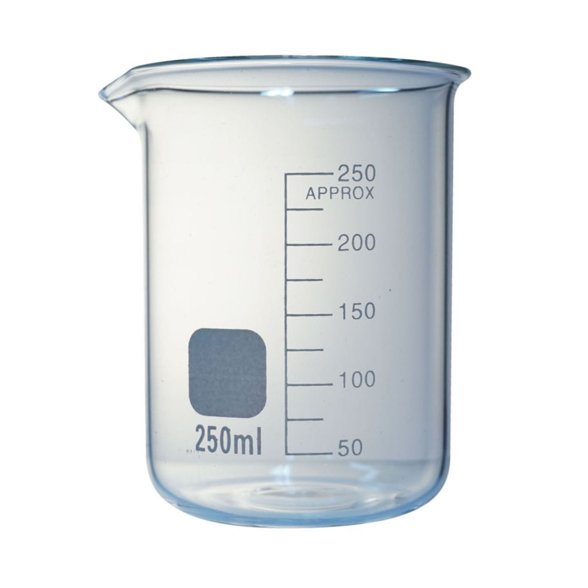 TN Lab Supply Beaker Borosilicate Glass with Graduations 50ml