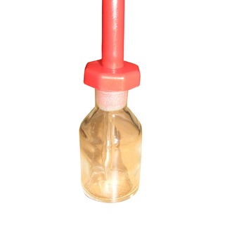 BOTTLE DROPPING CLEAR GLASS  30ml WITH POLYSTOPPER