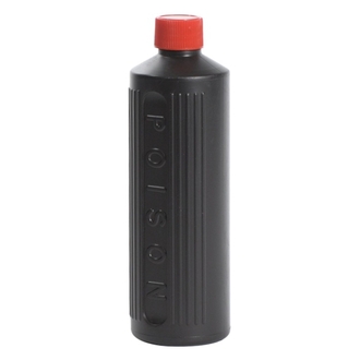 BOTTLE POISONS/DANGEROUS GOODS BLACK 1 LITRE