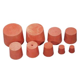 STOPPER-RUBBER SOLID    #0 12.5x16.5x10mm (txlxb)