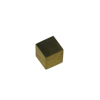 CUBE 1.0cm EDGE BRASS