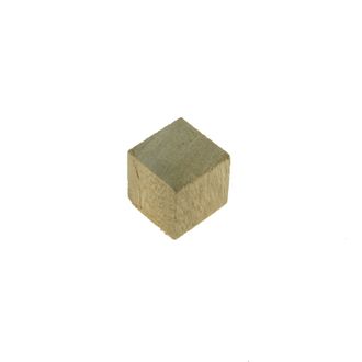 CUBE 1.0CM EDGE WOOD