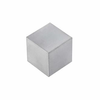 CUBE 1.0CM EDGE ZINC