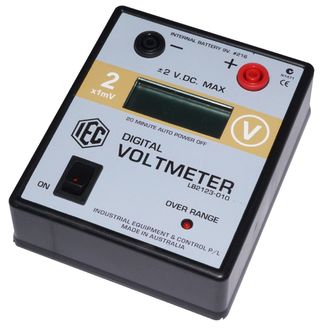 METER DIGITAL VOLTMETER LCD +/- 0-2V.DC AUTO POWER OFF