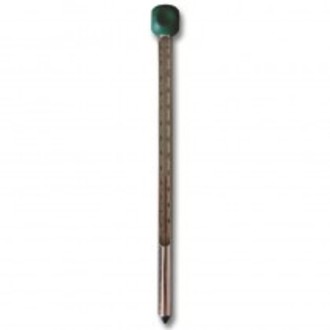 THERMOMETER SOIL GARDENERS 210mm LONG METAL CASE