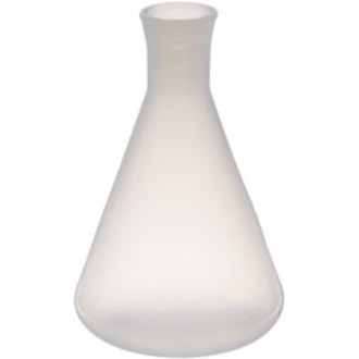 FLASK ERLENMEYER POLYPROPYLENE 100ml WITHOUT CAP