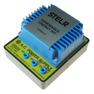 STELR RENEWABLE ENERGY POWER /SUPPLY 240/6V/12V. 4A (RUNS 2 x LAMPS)