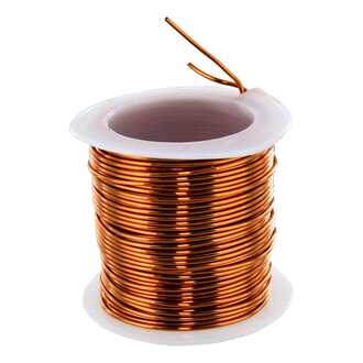 WIRE COPPER ENAMELLED 18 SWG 1.22mm 125gm REEL