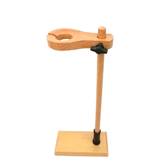 HOLDER FUNNEL WOODEN WITH STAND SINGLE