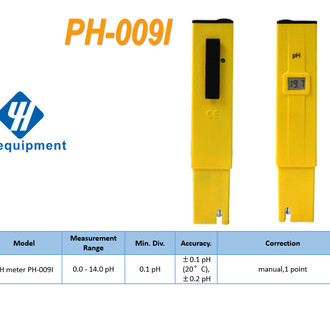 METER PH PEN TYPE DIGITAL 0-14.0 PH x 0.1 PH