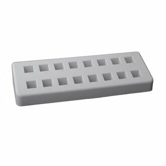 RACK CUVETTE POLYPROPYLENE FOR 16 x 10mm CUVETTES