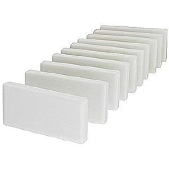 GEOLOGICAL SPECIMENS STREAK PLATES WHITE PACK 10