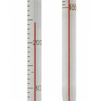 THERMOMETER LOW RANGE 305mm RED SPIRIT -50/50 X 1