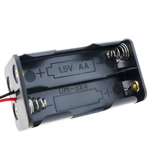 BATTERY HOLDER 2x1.5V AA CELLS