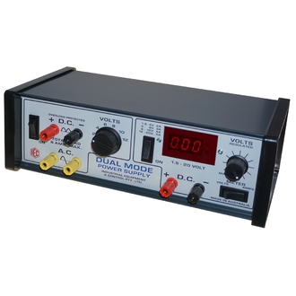 POWER SUPPLY VAR 'DUAL MODE' REG & SW V/A DIGITAL METER