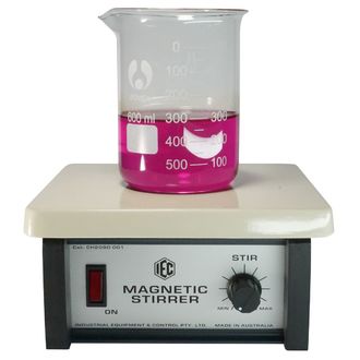 MAGNETIC STIRRER VARIABLE SPEED EPOXY COATED TOP PLATE