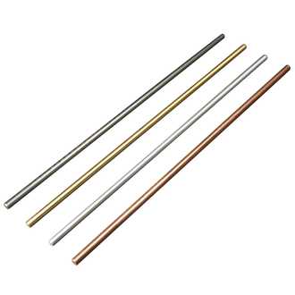 RODS HEAT CONDUCTIVITY SET/4 BRASS COPPER IRON ALUM