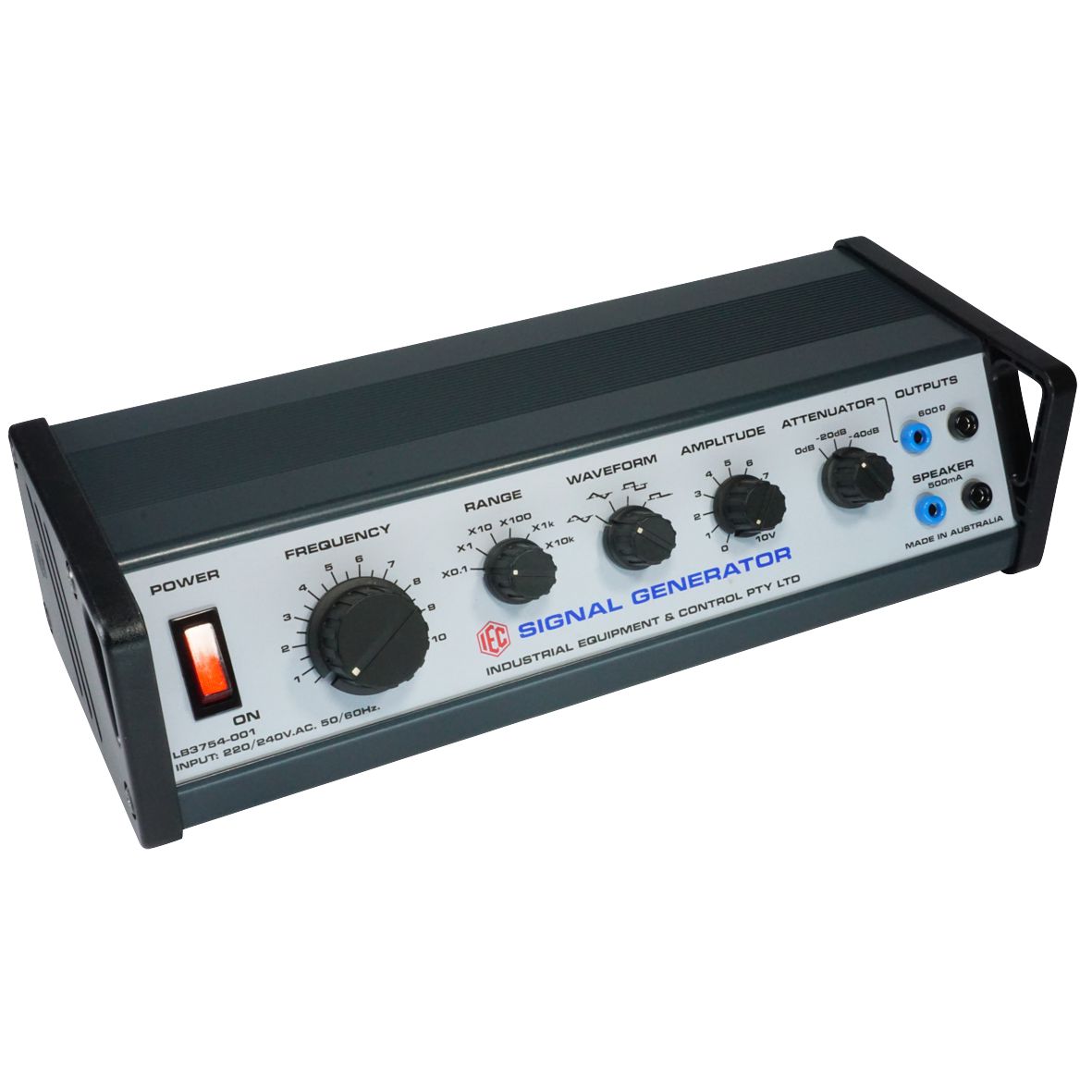 SIGNAL GENERATOR 0.1Hz-100kHz HIGH POWER 240V.AC