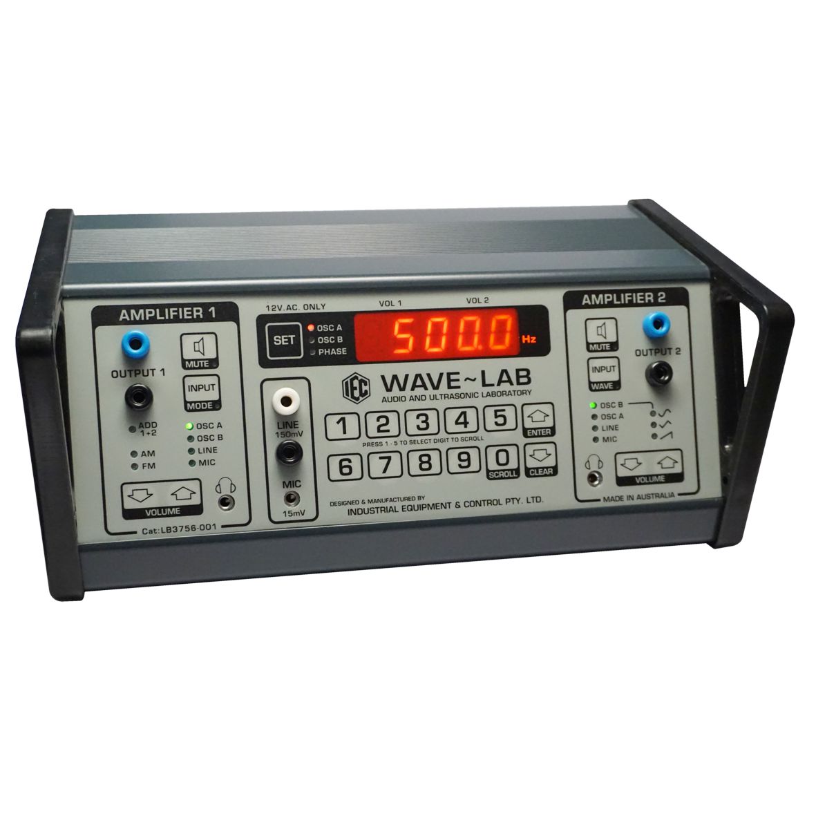 SIGNAL GENERATOR 'WAVE~LAB' DUAL DIGITAL 240V.AC | IEC designs