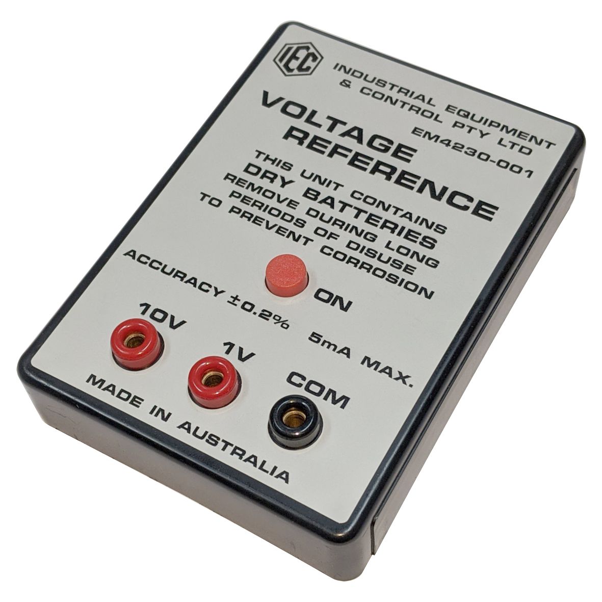 VOLTAGE REFERENCE (replace WESTON)- 10V/1V/5mA MAX