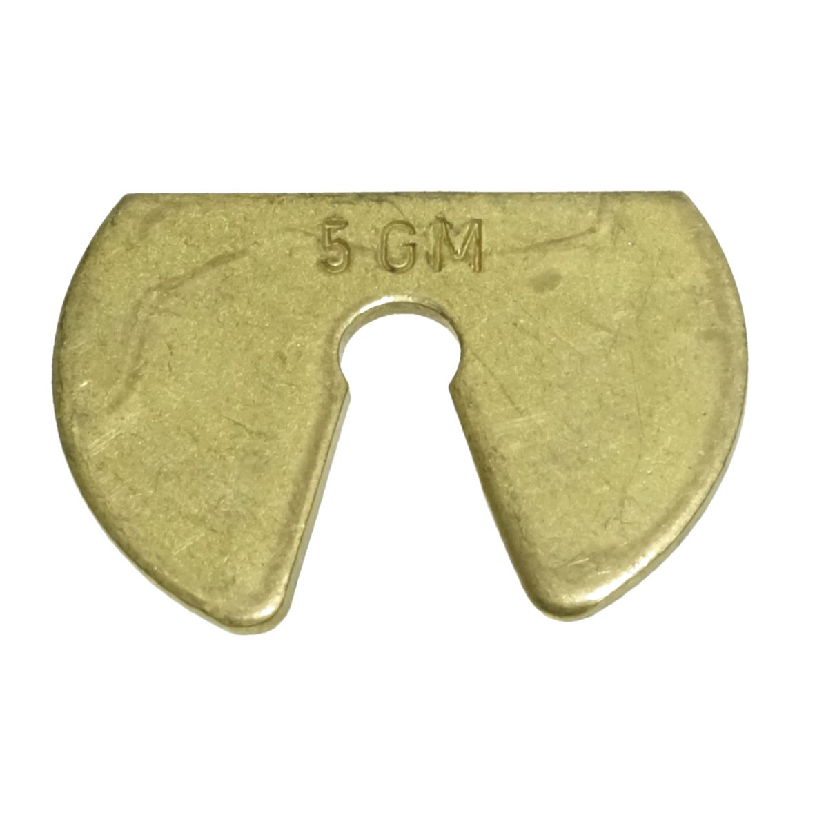 WEIGHT BRASS SLOTTED 5gm