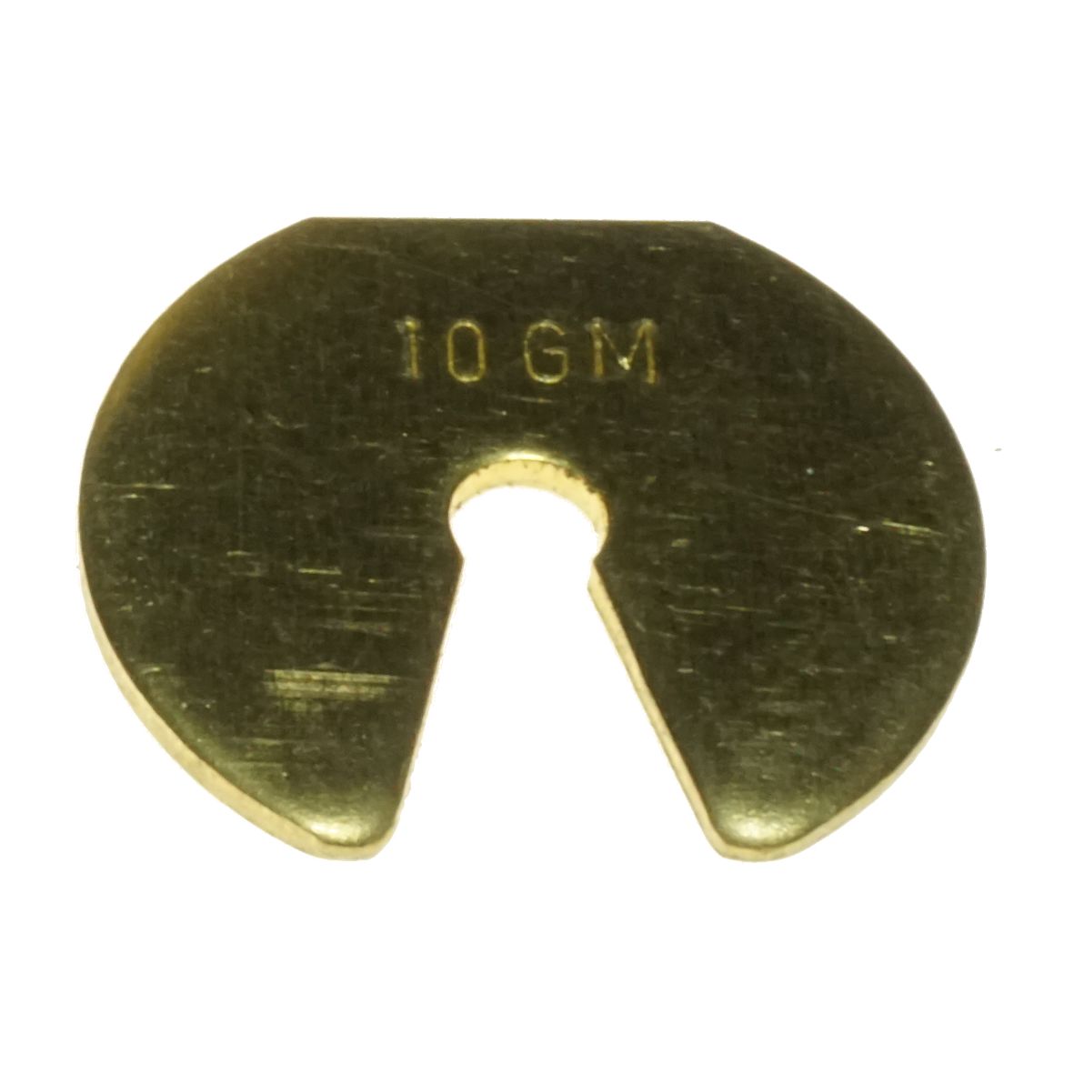 WEIGHT BRASS SLOTTED 10gm