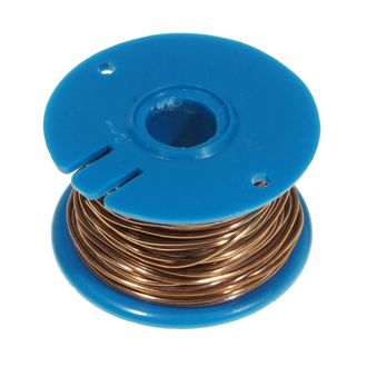 WIRE COPPER BARE 22 SWG 0.71mm 50g REEL