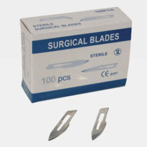 BLADE SURGICAL STERILE #11 CARBON STEEL PK/100