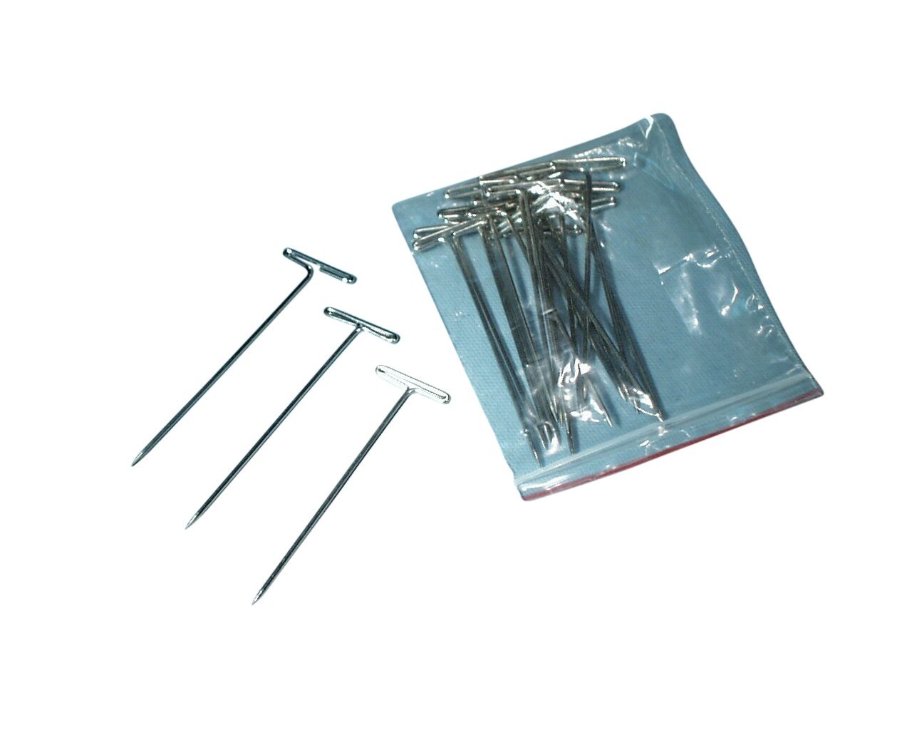 DISSECTING PINS 50mm LONG T SHAPE PACK 100