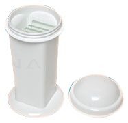 JAR STAINING COPLIN POLYPROPYLENE WITH SCREW CAP