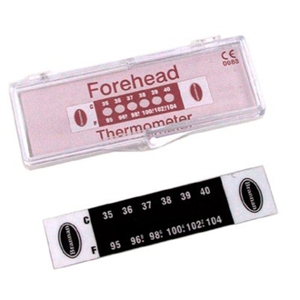 THERMOMETER CLINICAL FEVER FOREHEAD STRIP