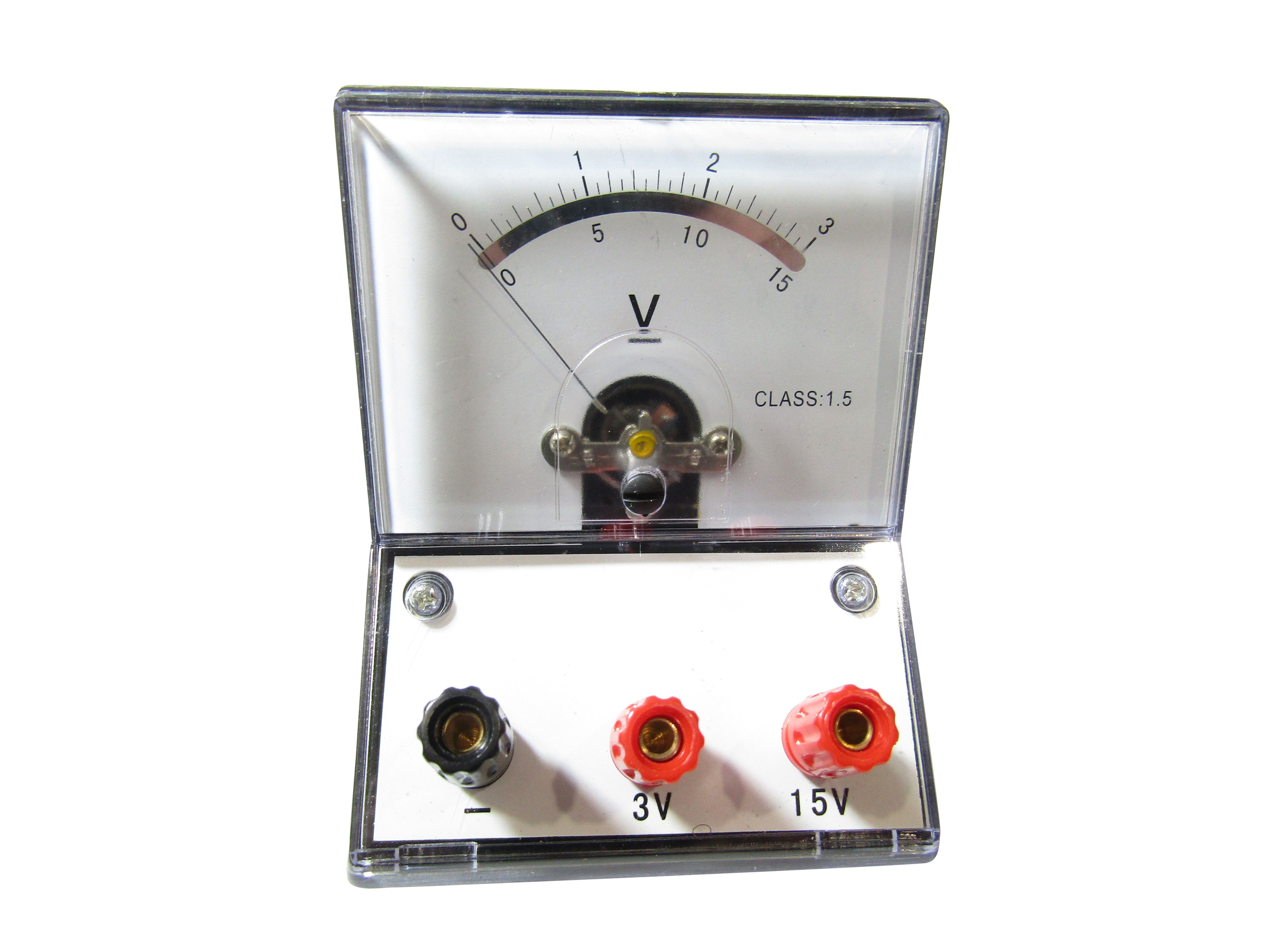 METER STUDENT 2/R DC VOLTS 0-3/0-15