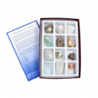 GEOLOGICAL SPECIMENS ROCKS SCALE OF HARDNESS