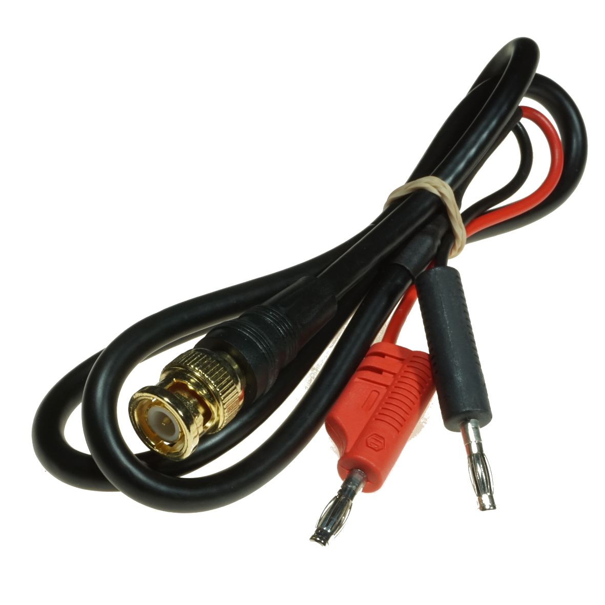 CABLE BNC TO 4mm BANANA PLUGS 500mm LONG