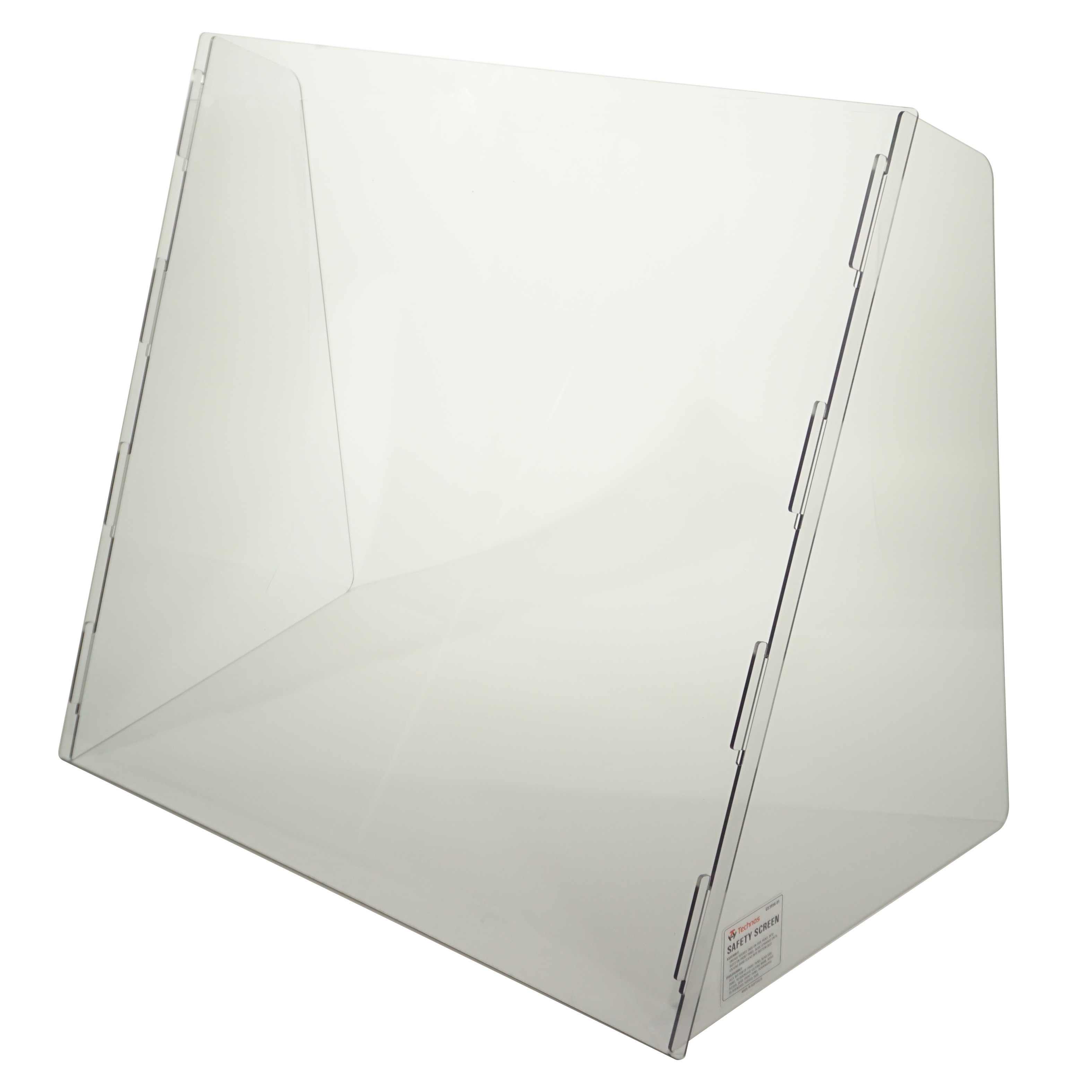 SCREEN SAFETY 600mmx600mm POLYCARBONATE BENCH TOP