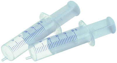 SYRINGE TWO PART NO RUBBER NO NEEDLE  2ML PK/100