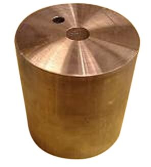 BLOCK CALORIMETER COPPER 1kg 75mm d