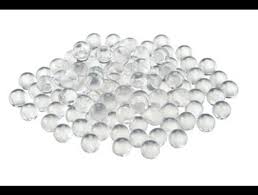 BEADS GLASS 500gm BAG 3-4mm