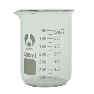 BEAKER BOROSILICATE GLASS GRADUATED  400ml