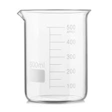 BEAKER BOROSILICATE GLASS GRADUATED  500ml