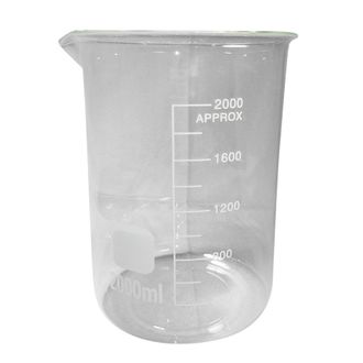 BEAKER BOROSILICATE GLASS GRADUATED 2000ml