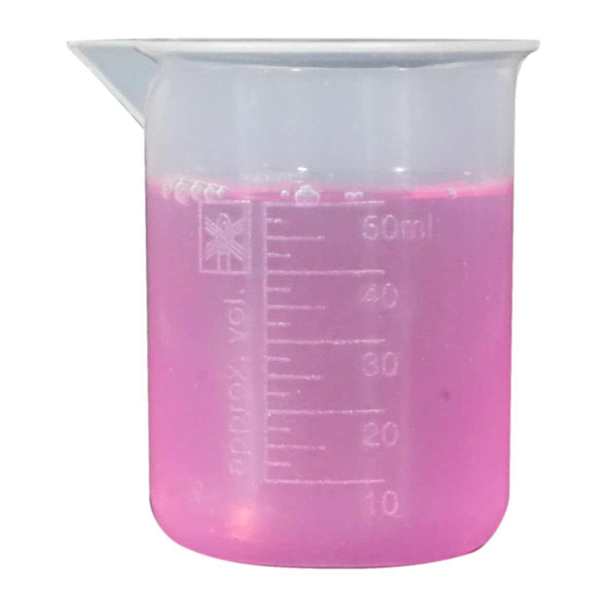 BEAKER POLYPROPYLENE GRADUATED   50ml